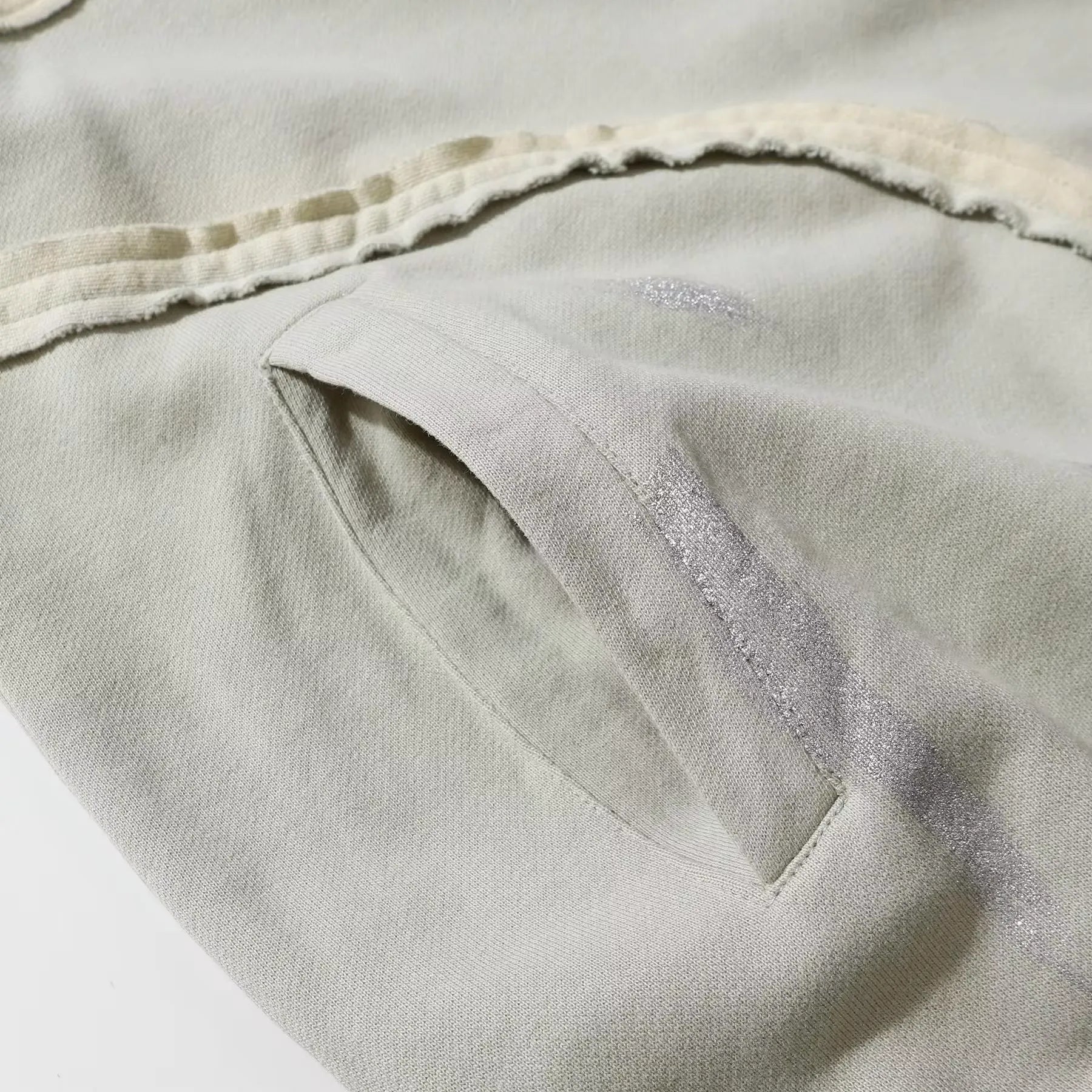 Extreme Aesthetic 'Canvas' Oversized Cotton Hoodie Pocket