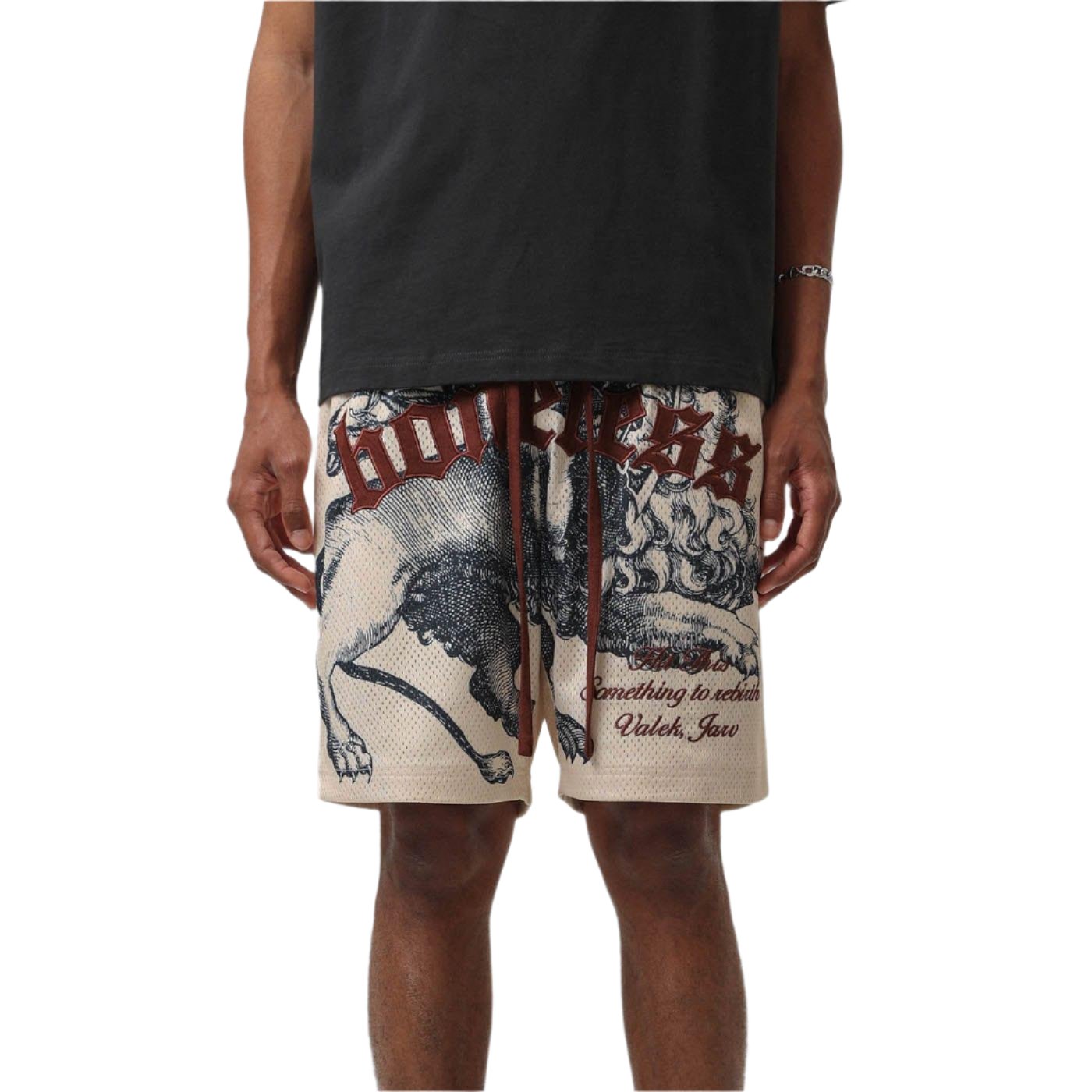BONELESS Mythical Creature Gothic Shorts - Keystreetwear