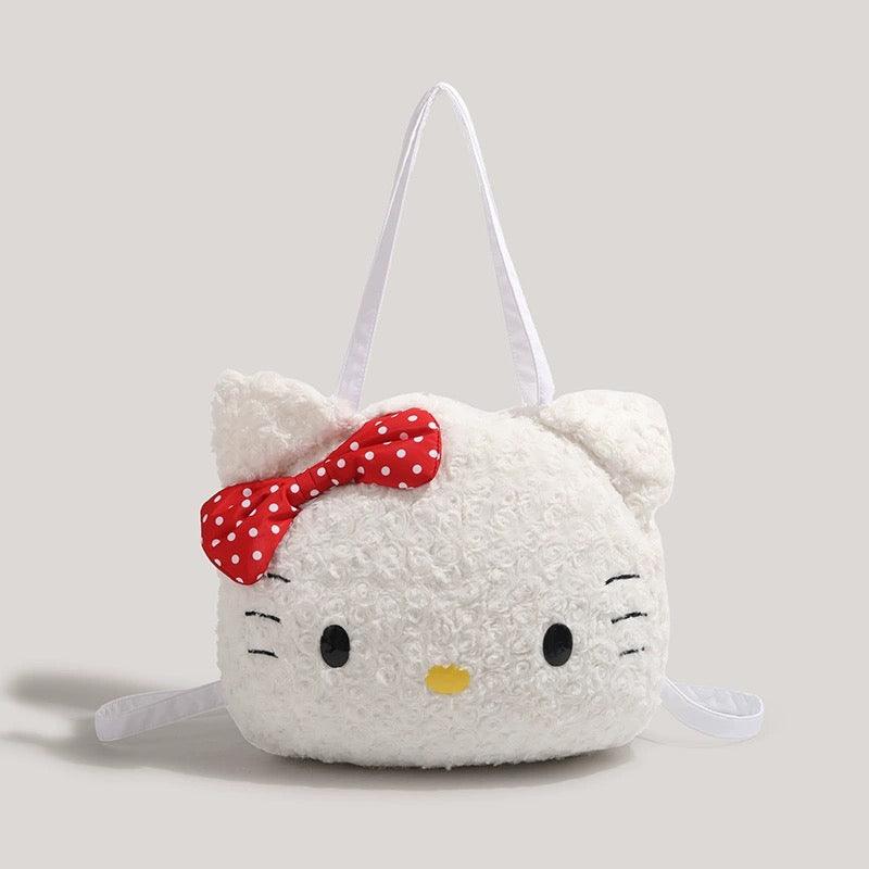 Hello Kitty Plush Backpack - Keystreetwear