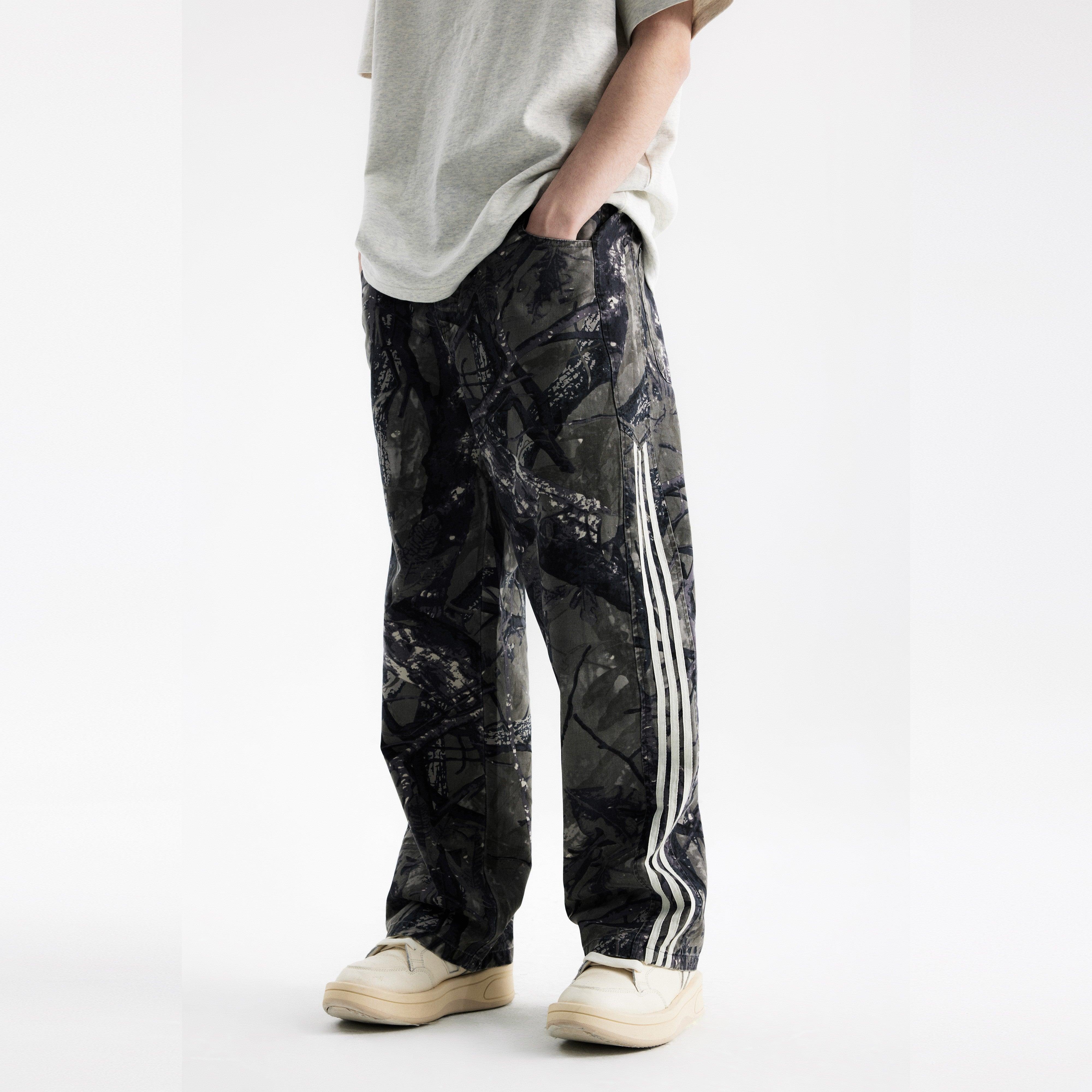 COLDSTONE Camouflage workwear 3 stripe pants