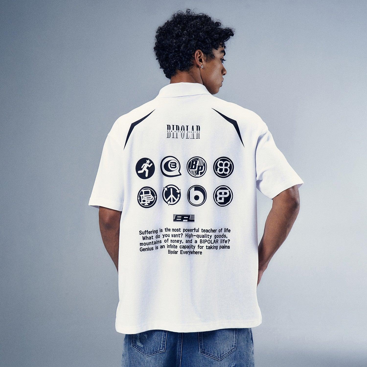 Exclusive Bipolar Polo White Backside