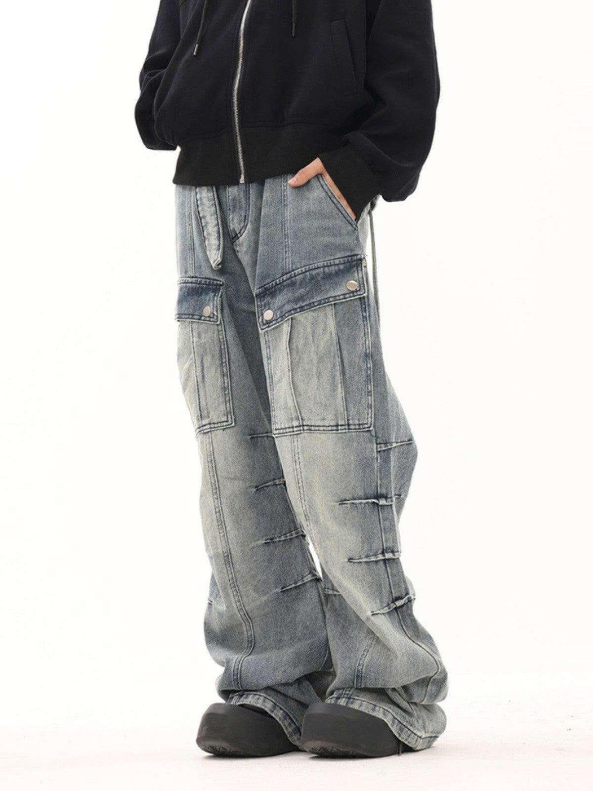 Btsg Ribbon Workwear Jeans - Keystreetwear