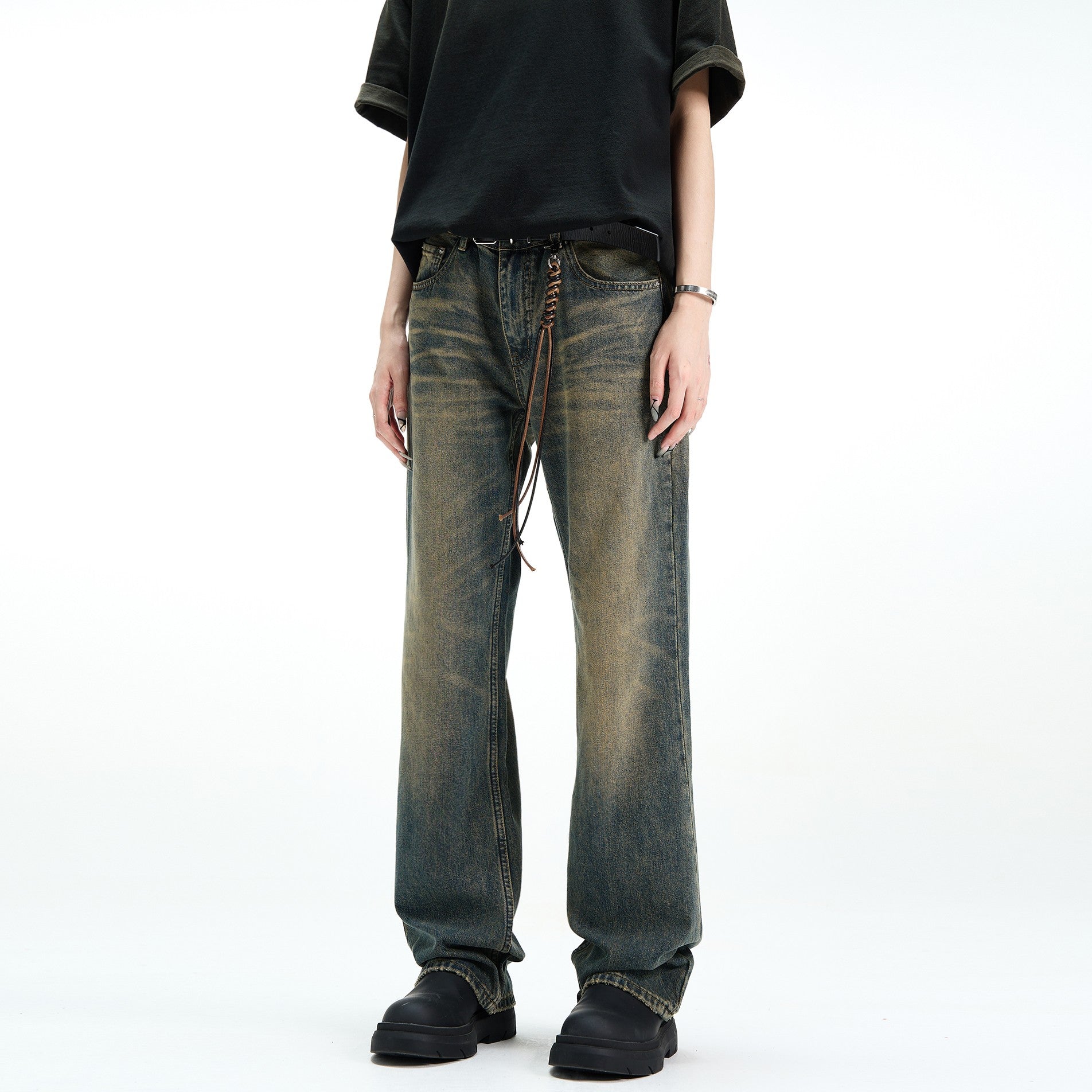 "GIGI" Barrel Micro Jeans