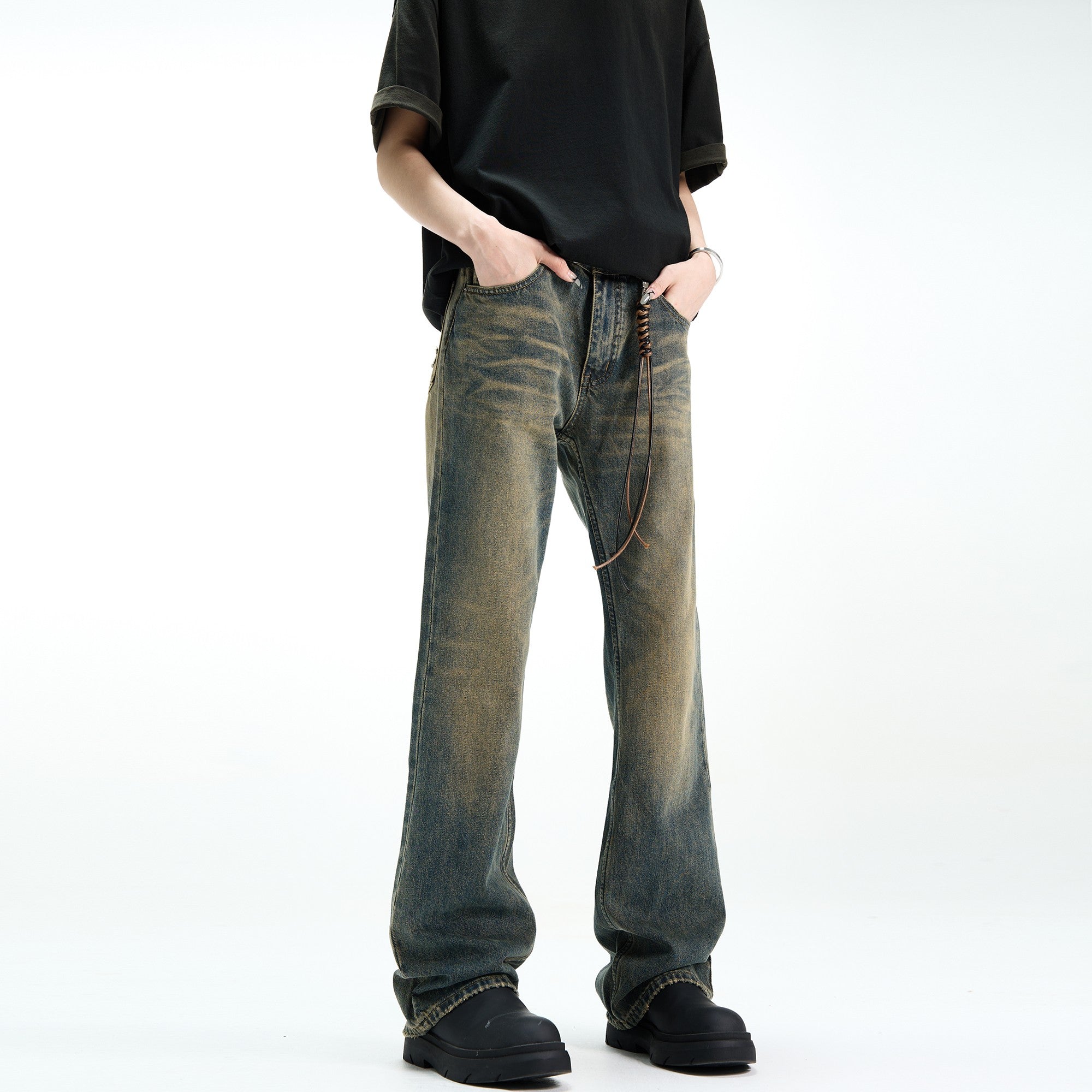 "GIGI" Barrel Micro Jeans