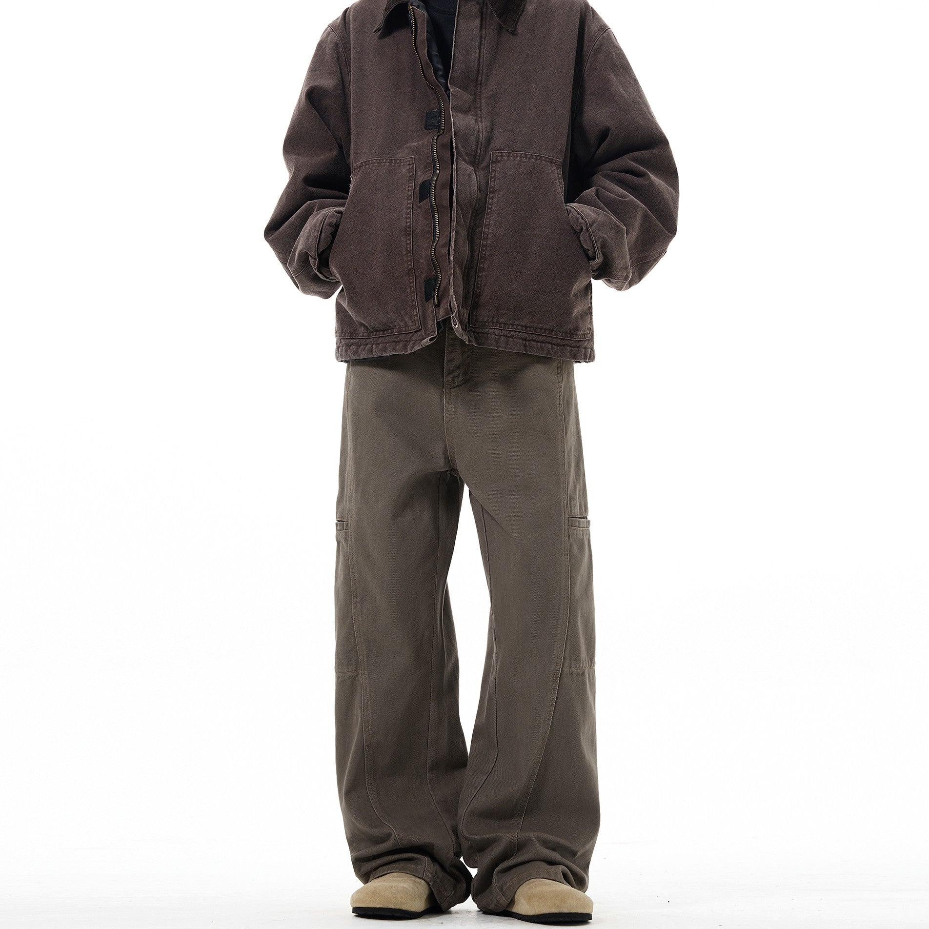 "Matte" Vintage Baggy Workwear Jeans