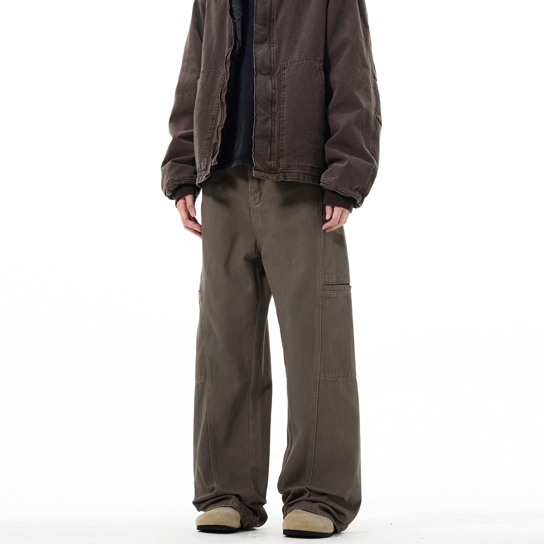 "Matte" Vintage Baggy Workwear Jeans