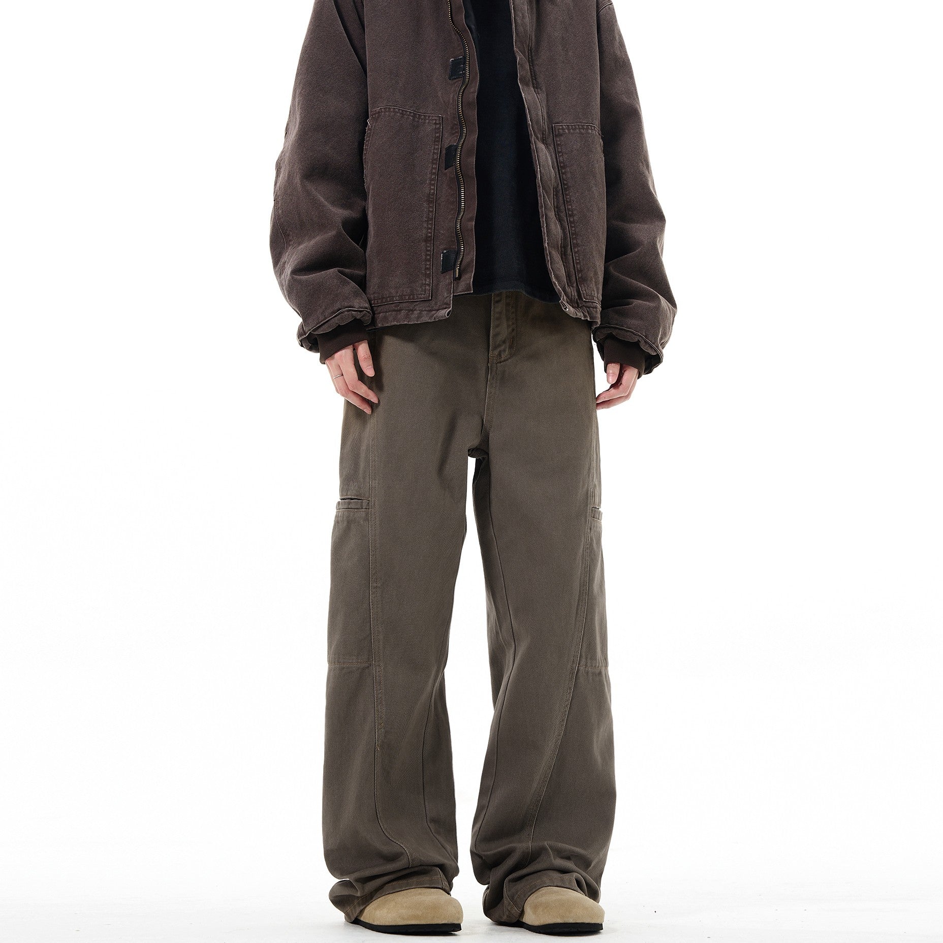 "Matte" Vintage Baggy Workwear Jeans