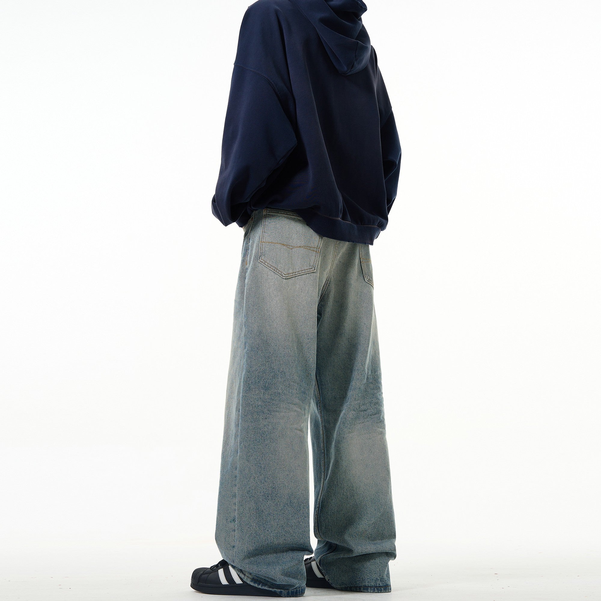 "Tatum" Baggy Washed Jeans