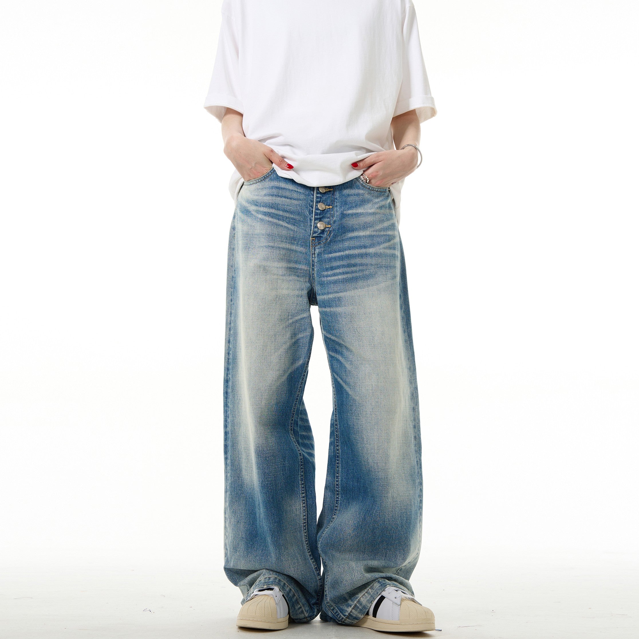 "Ocean" Heavy & Extra Baggy Jeans