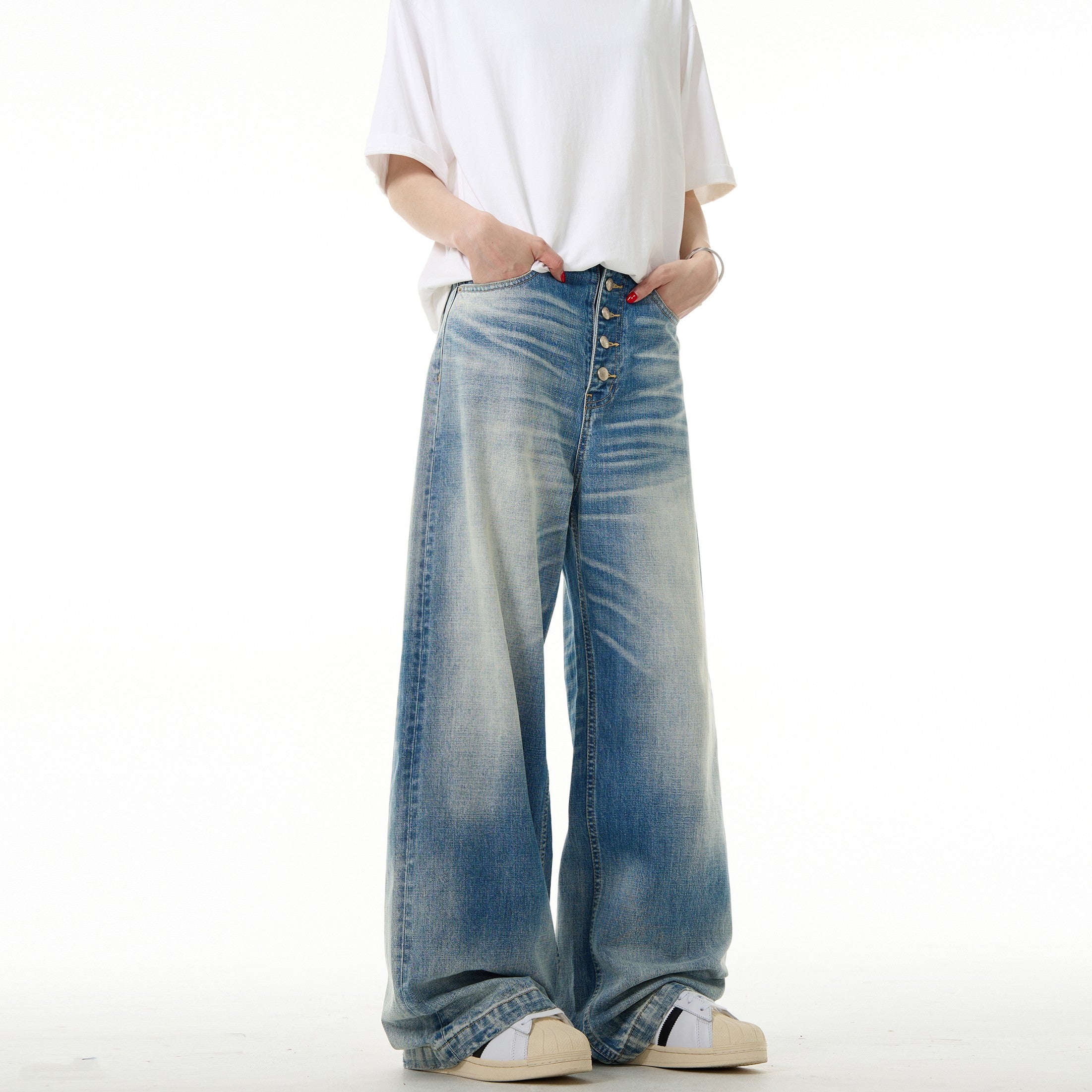 "Ocean" Heavy & Extra Baggy Jeans