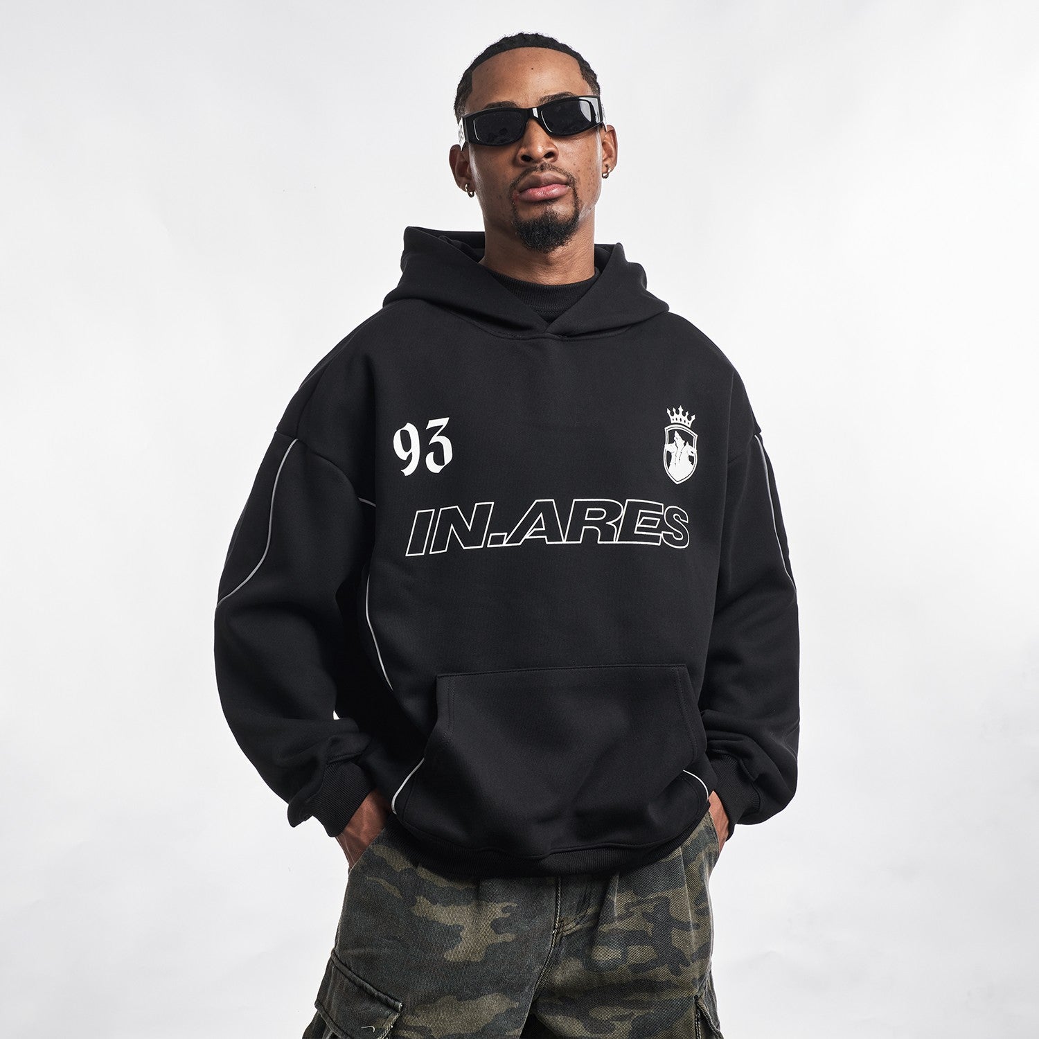 "MT99" Oversize In.Ares Sport Hoodie