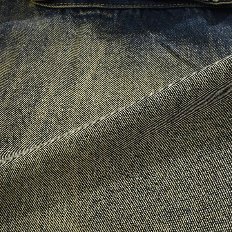 Mud Dye Distressed Pants
