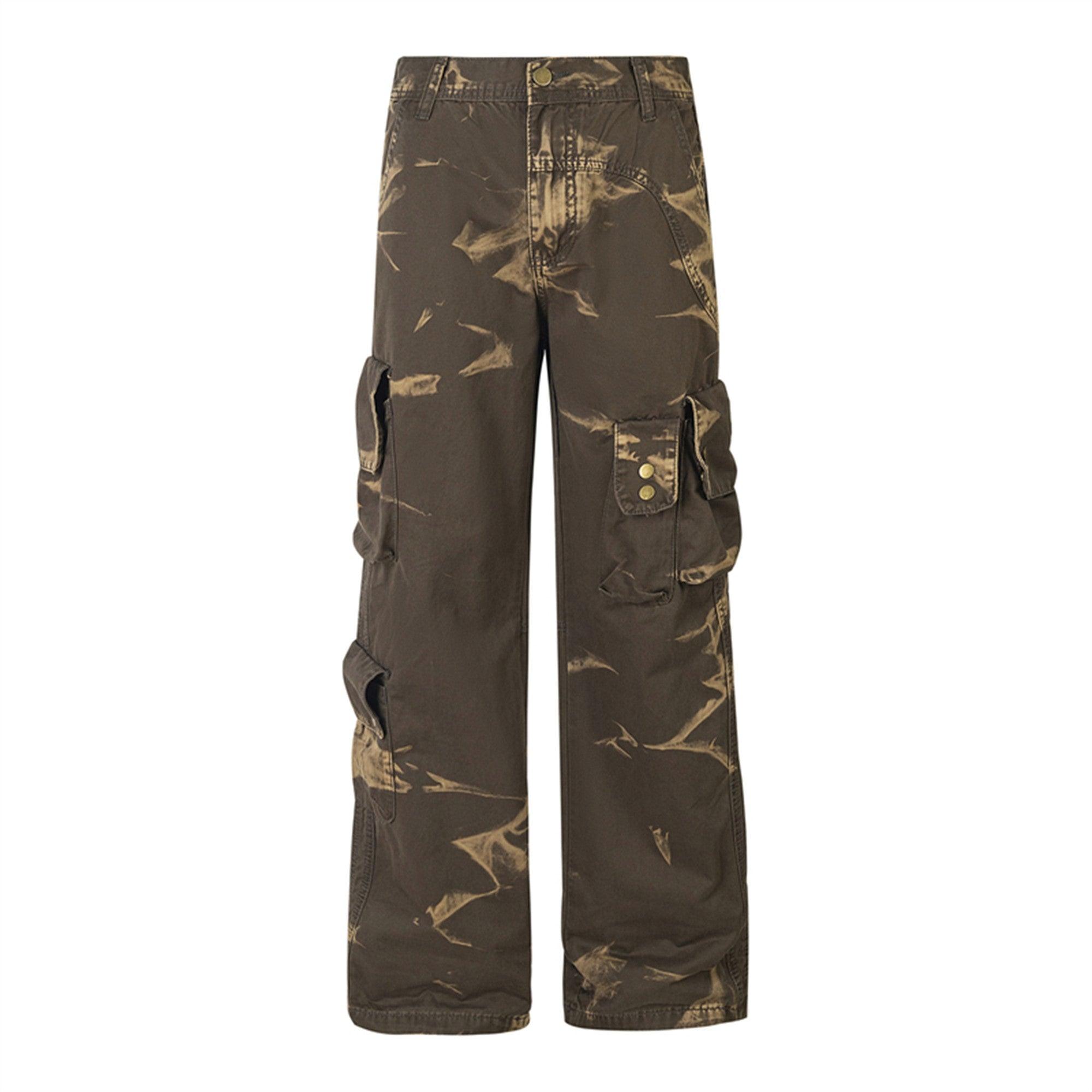 Tie-Dye Gradient Cargos - Keystreetwear