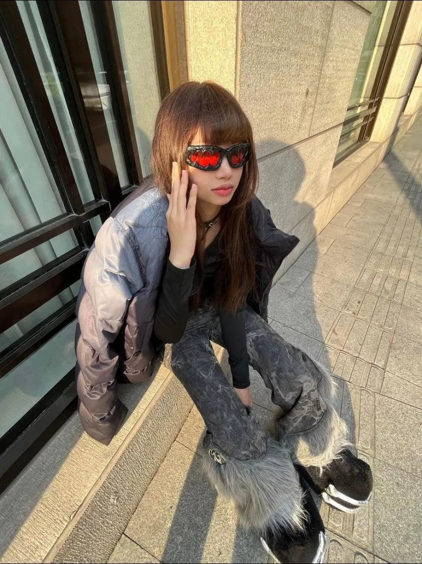 Avant-garde Designer Obsidian Sunglasses - Keystreetwear