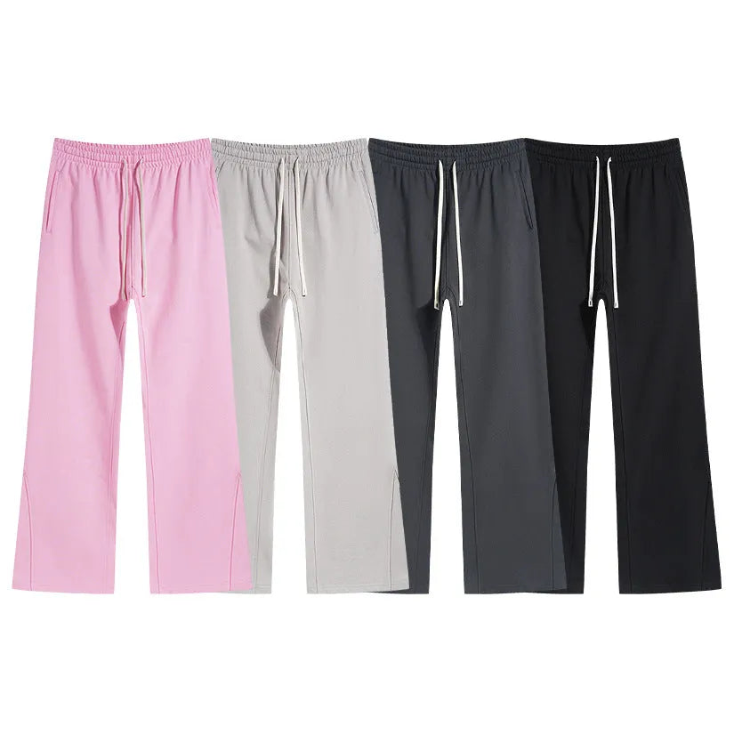 Flared Patchwork Jogger Pants Collection