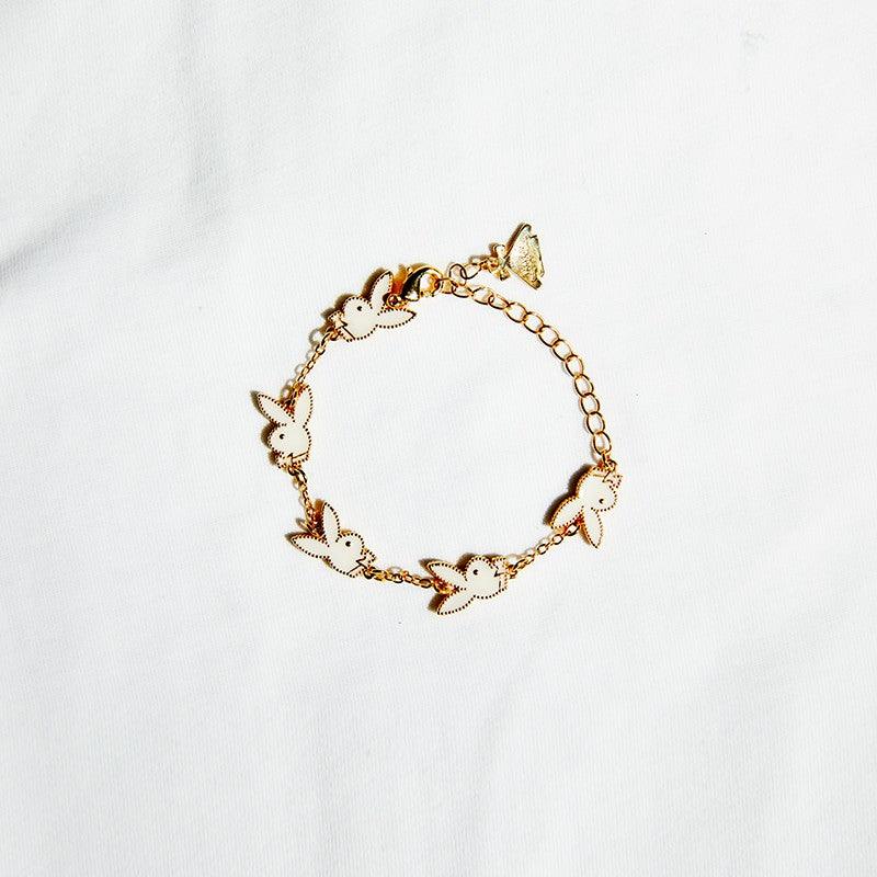 DONSMOKE X PLAYBOY Stacked Bracelet | White Mother of Pearl