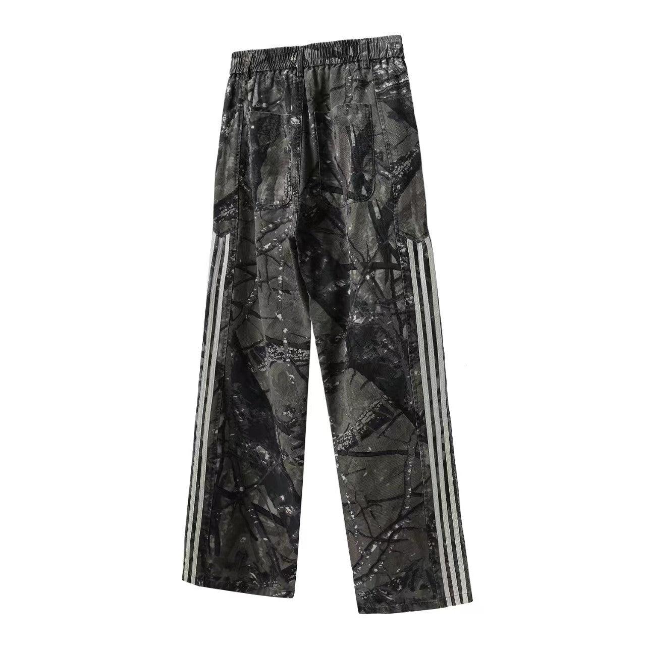 COLDSTONE Camouflage workwear 3 stripe pants