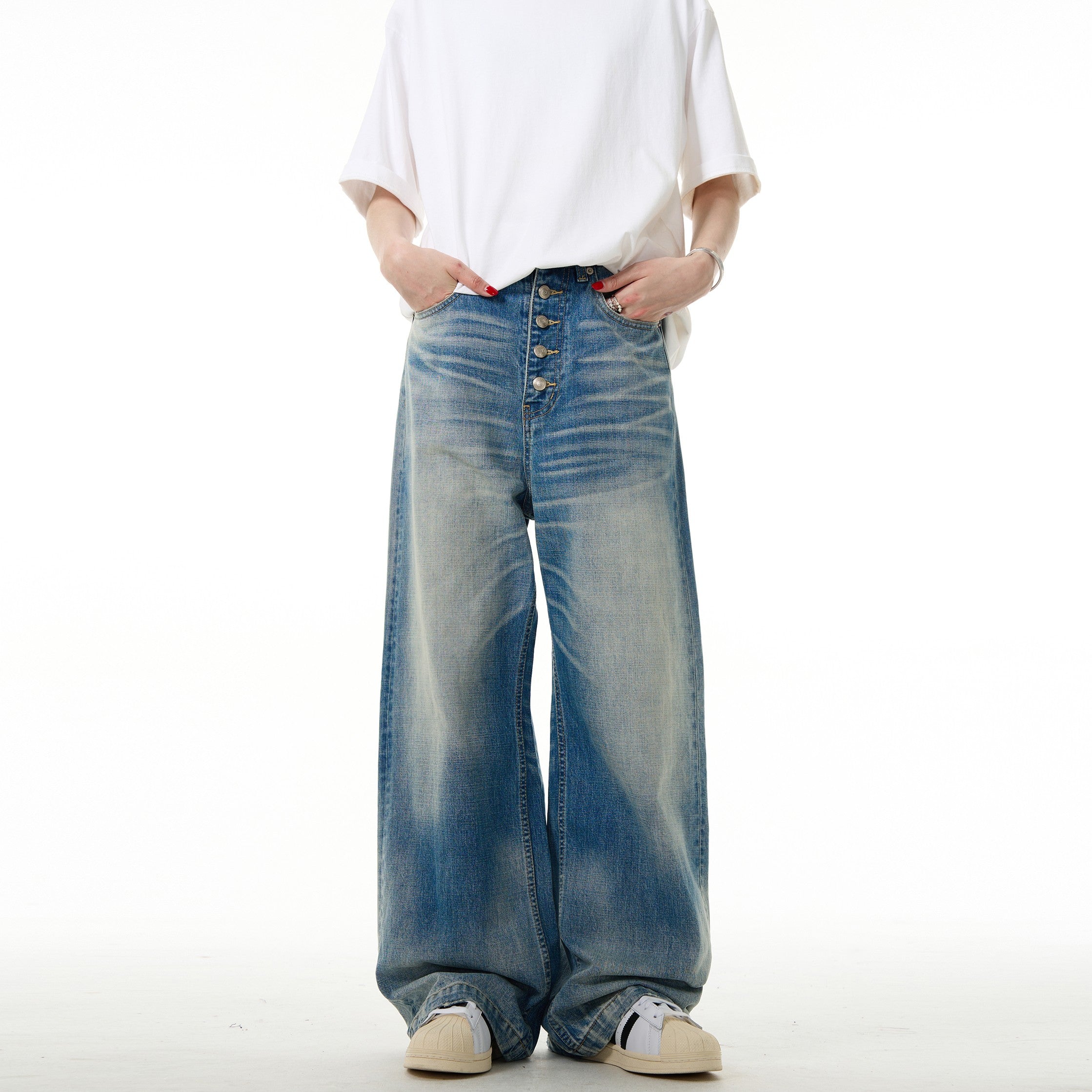 "Ocean" Heavy & Extra Baggy Jeans