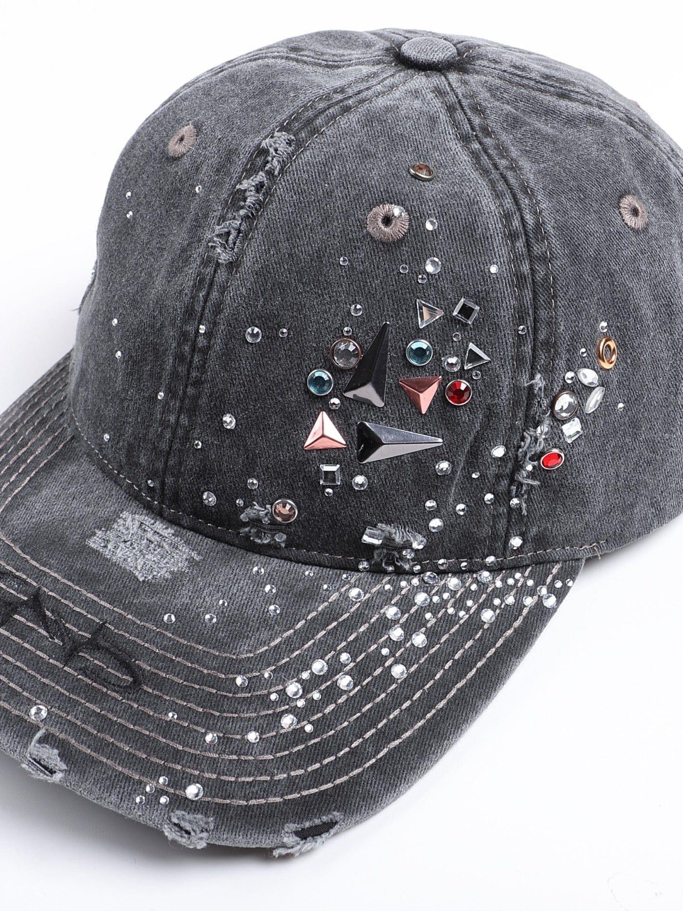 DND4DES Crystallized Distressed Hat -