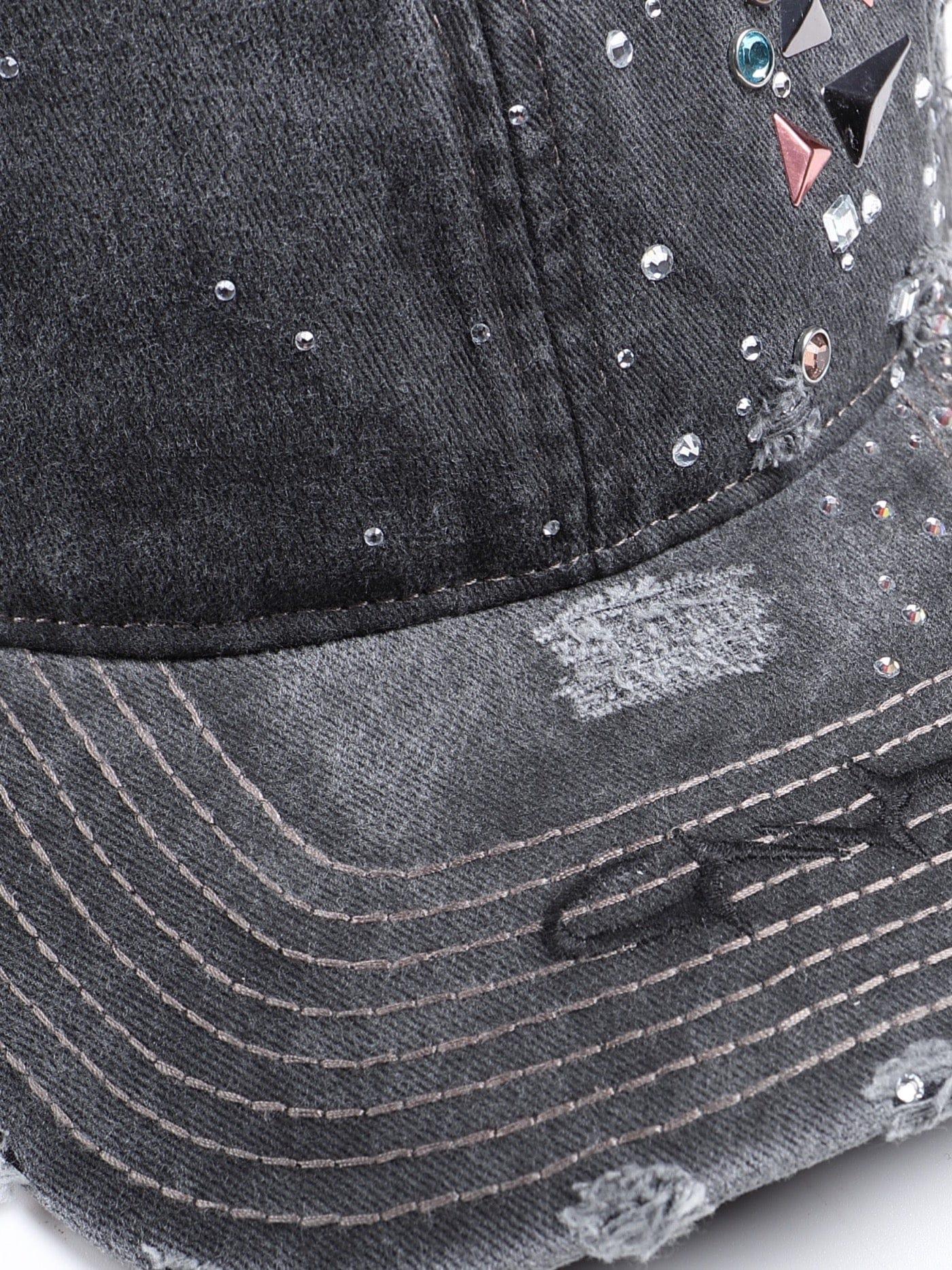 DND4DES Crystallized Distressed Hat -