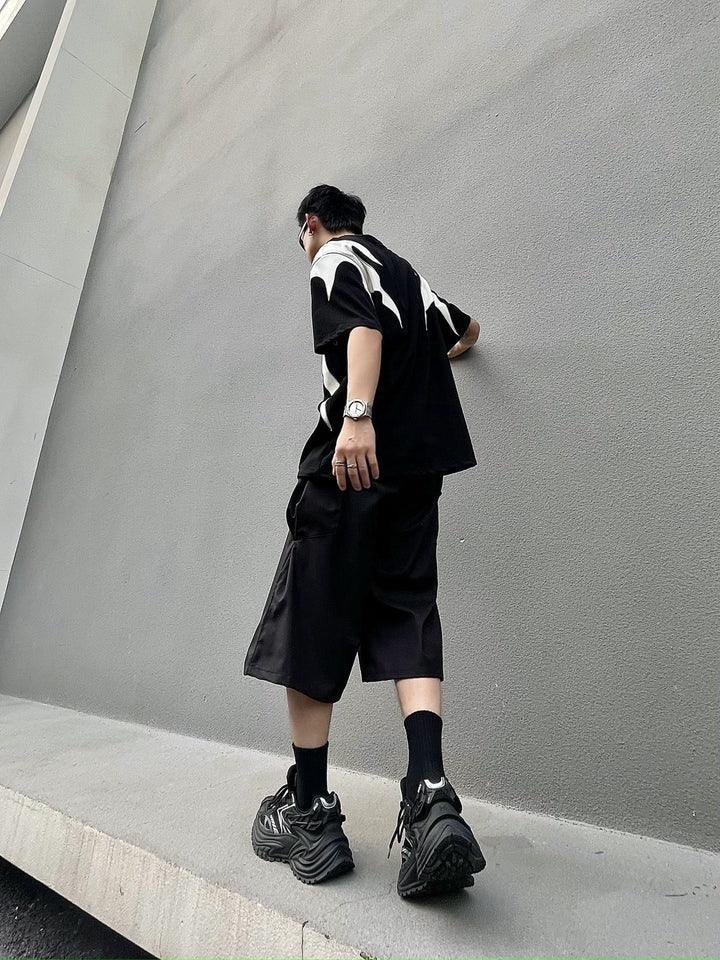 Tribal Spliced T-Shirt - Keystreetwear