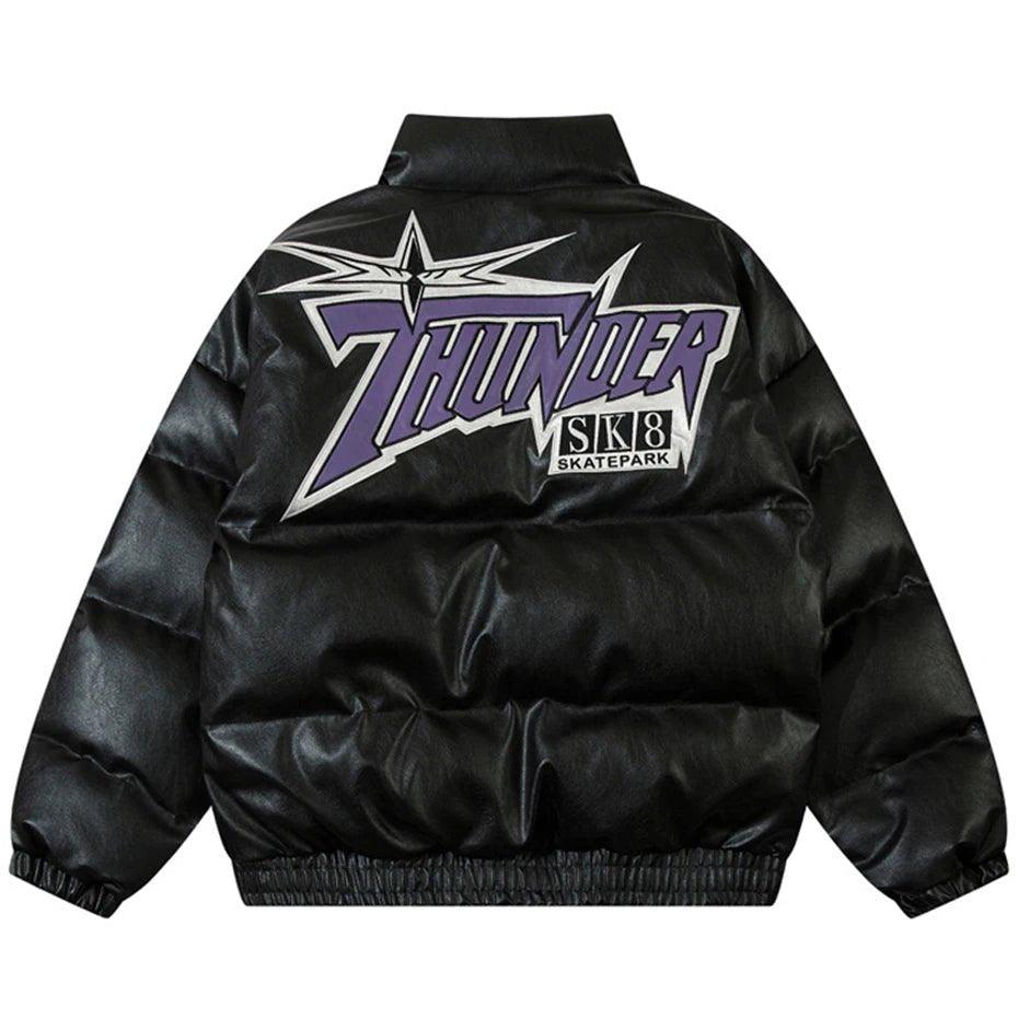 SK8 Thunder Skatepark Puffer Jacket - Keystreetwear