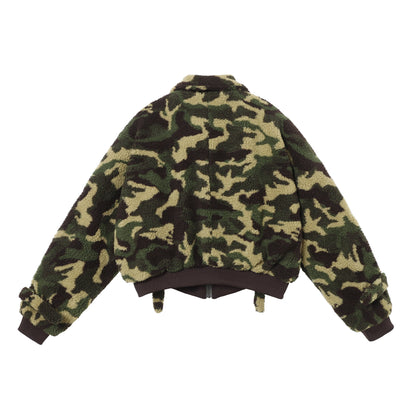 Camouflage Sherpa Jacket