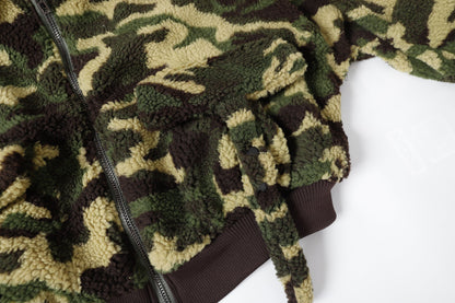 Camouflage Sherpa Jacket