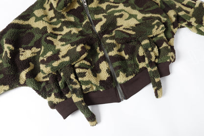 Camouflage Sherpa Jacket