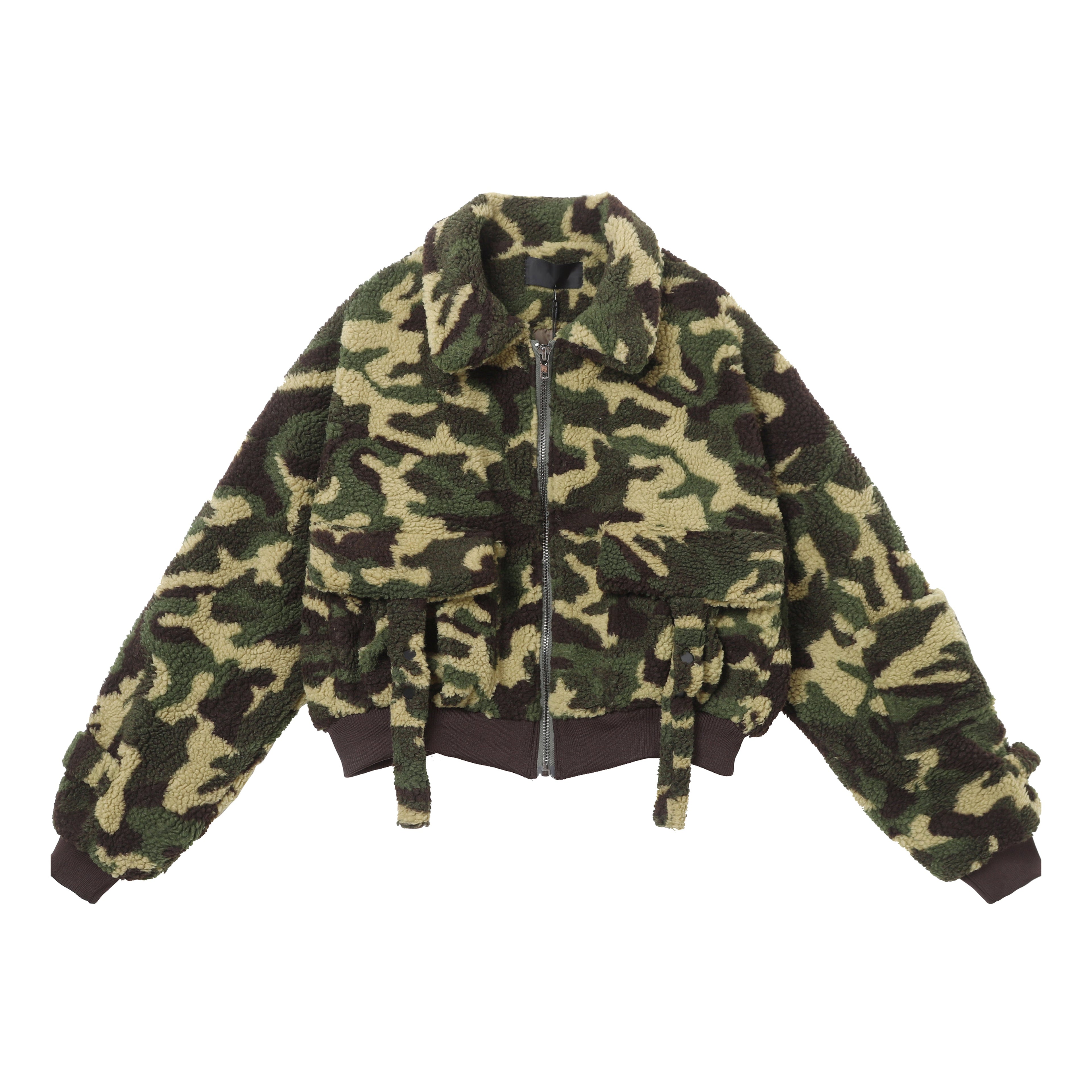 Camouflage Sherpa Jacket