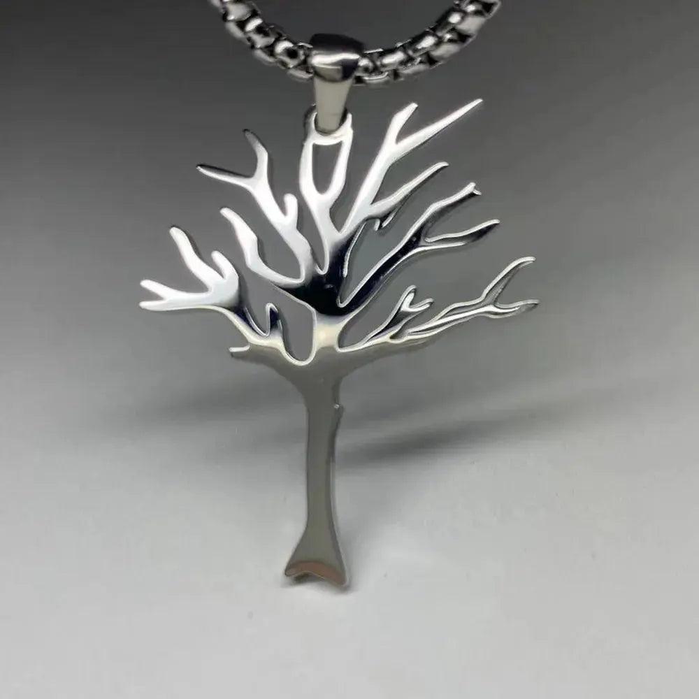 XXX Leafless Tree Necklace - Keystreetwear