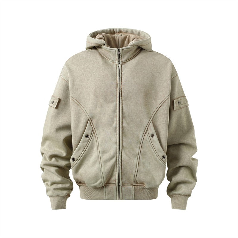 Edgy Utility Hoodie