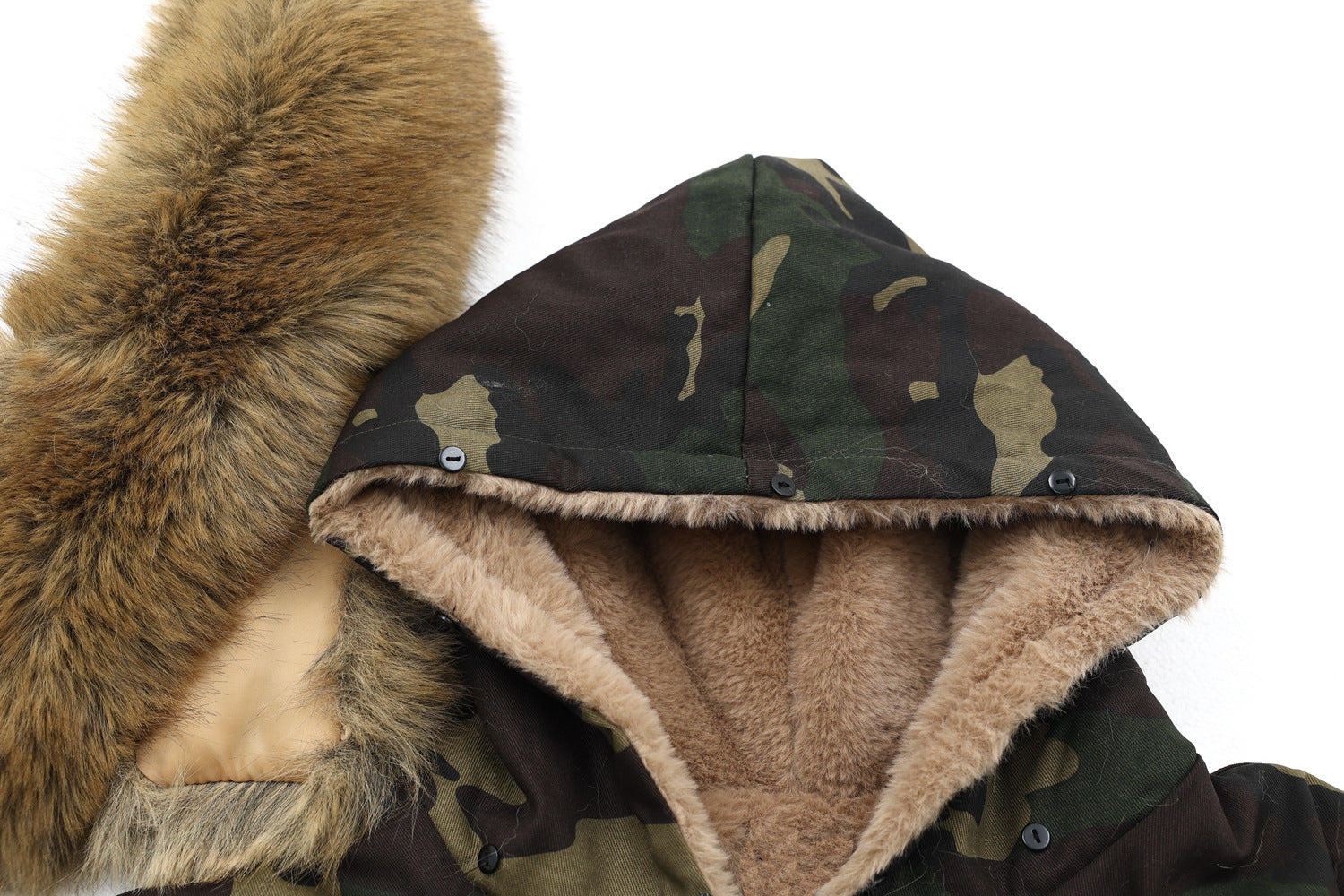 99-1 Camouflage Embroidered Padded Jacket