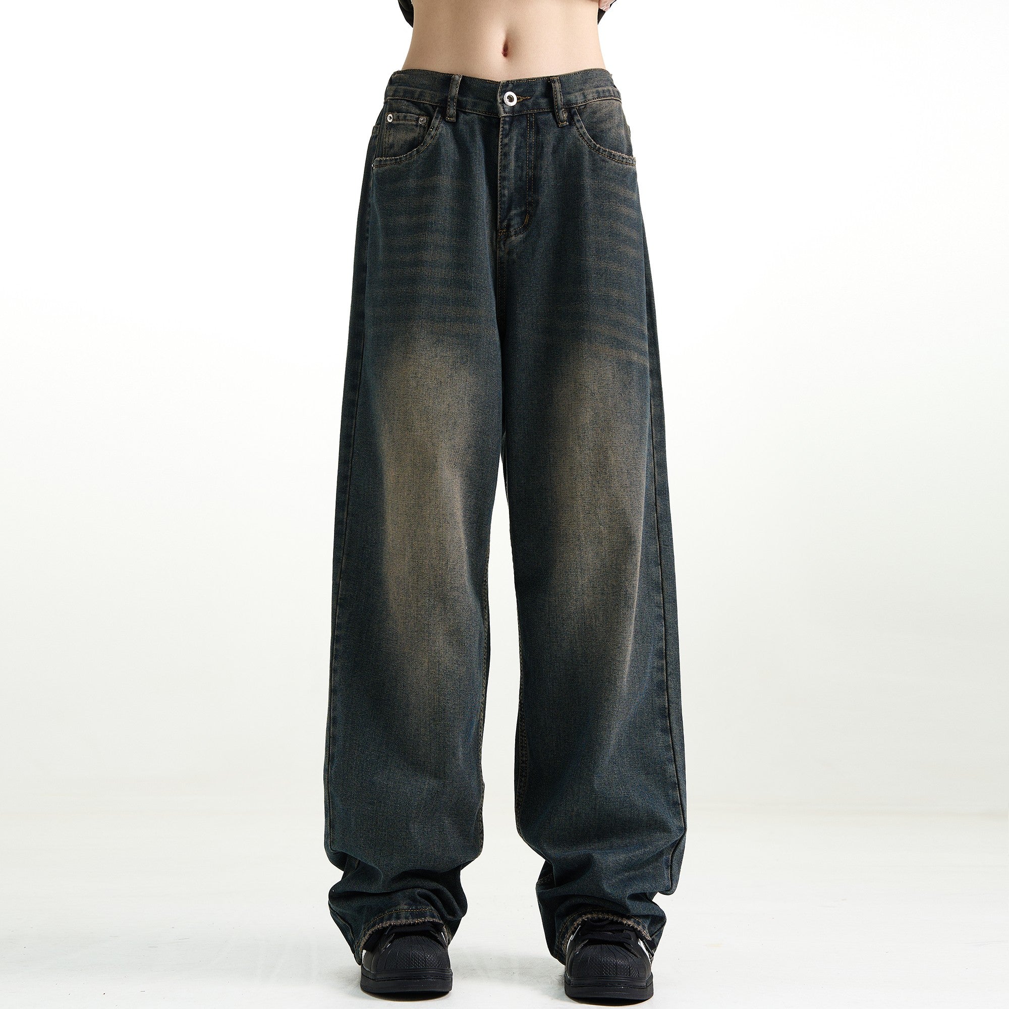 &quot;Escar&quot; Baggy Jeans