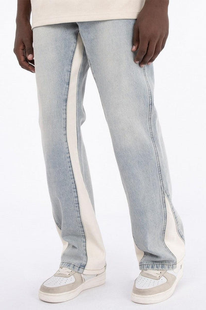 Light Flared Jeans - Keystreetwear