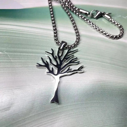 XXX Leafless Tree Necklace - Keystreetwear