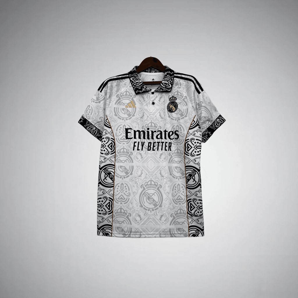 Real Madrid &quot;Imperial Elegance&quot; Jersey Kit Frontside- Keystreetwear