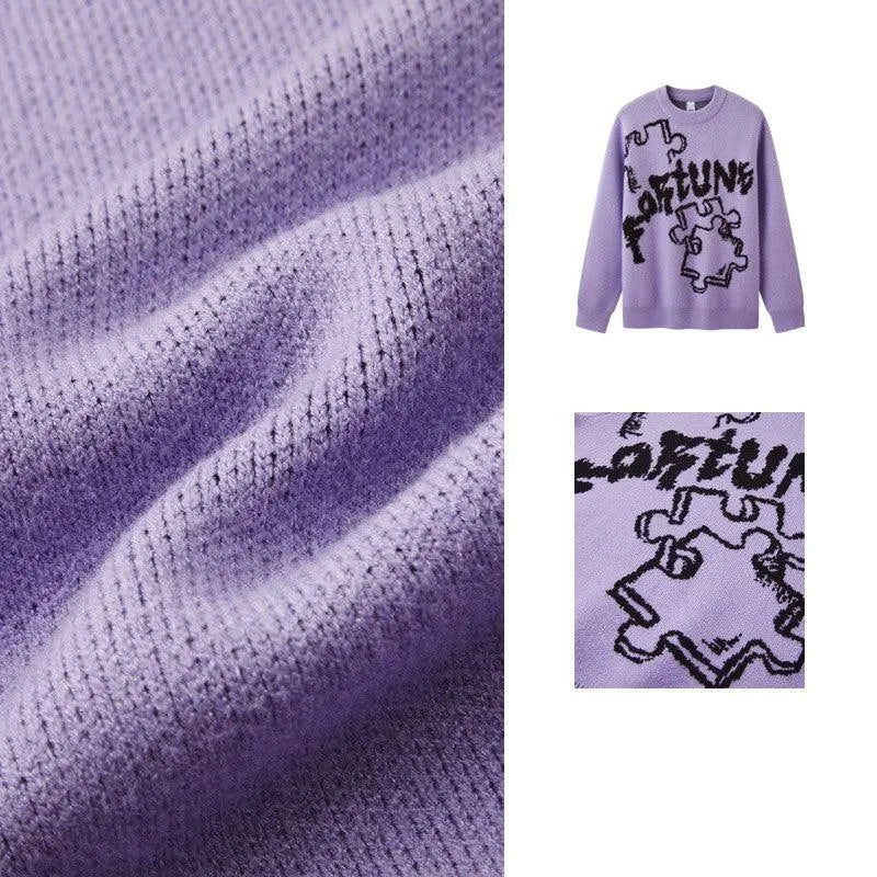 Fortune Puzzle Sweater