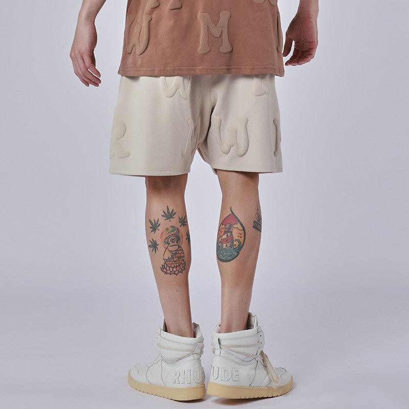 RESPECT MY WAY full printed casual shorts - Keystreetwear