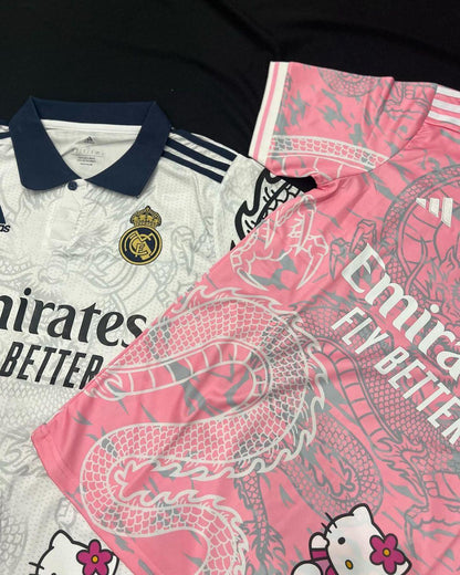 Real Madrid Hello Kitty Dragon Jersey - Keystreetwear