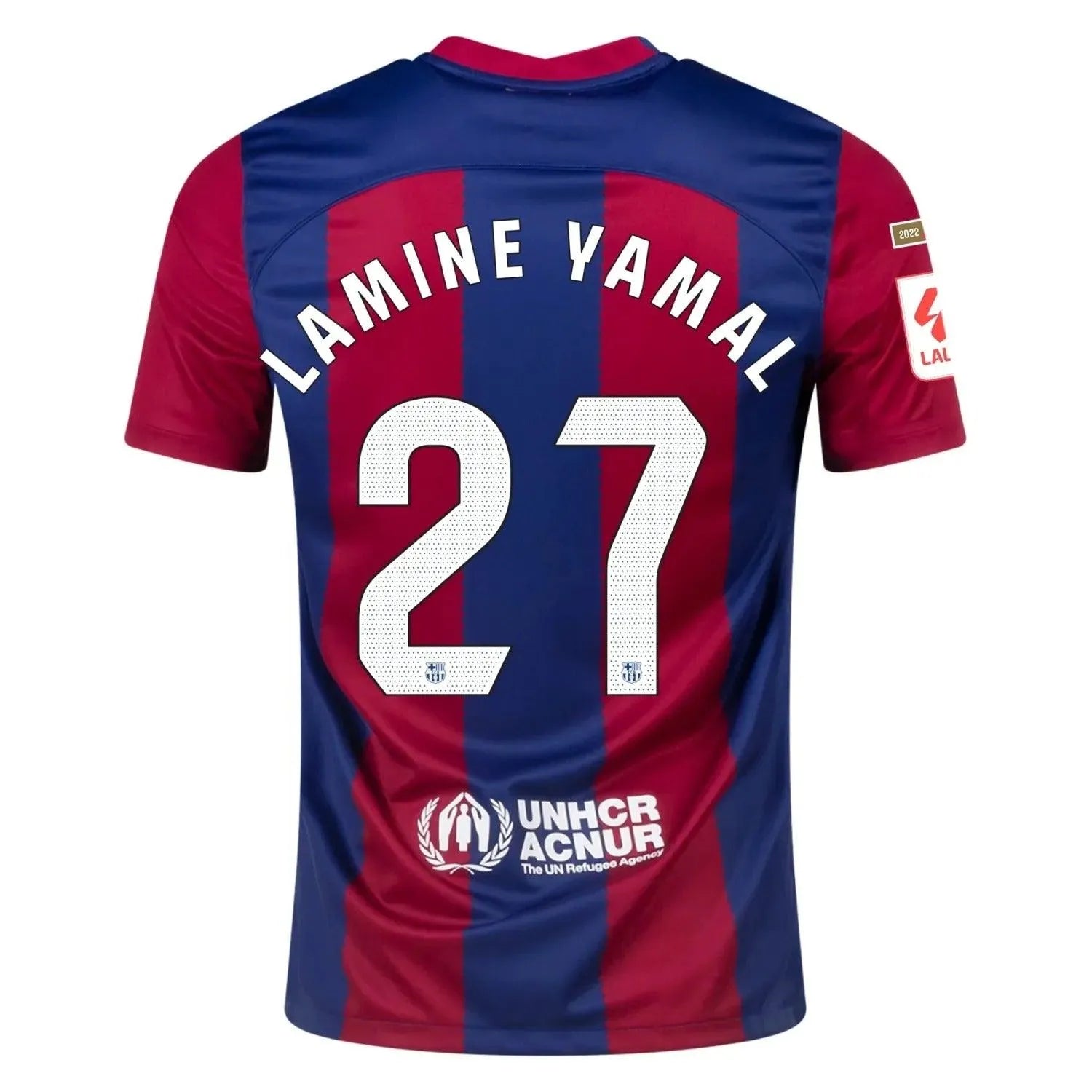 "HK" Barca Soccer Jersey Personalized- Keystreetwear