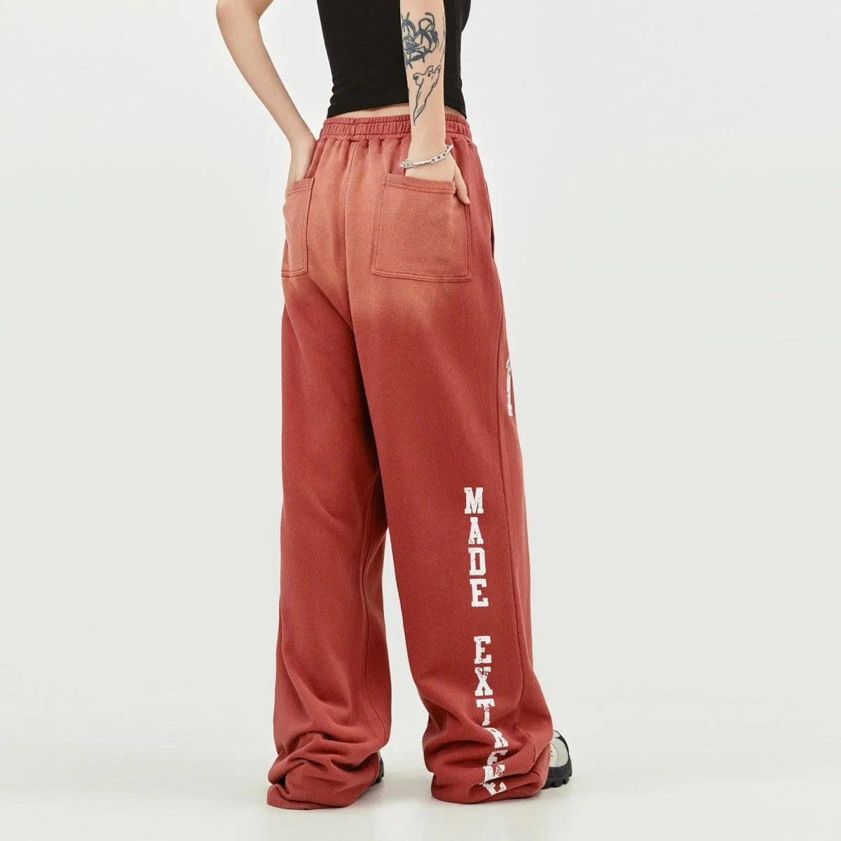 BLACKAIR Football Sweats Red - Keystreetwear