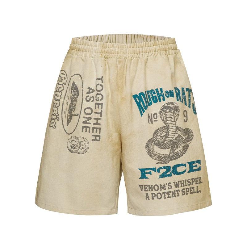 F2CE Distressed Shorts