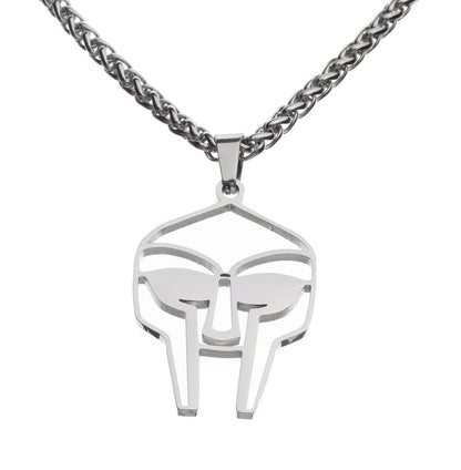 MF Doom Mask Necklace - Keystreetwear