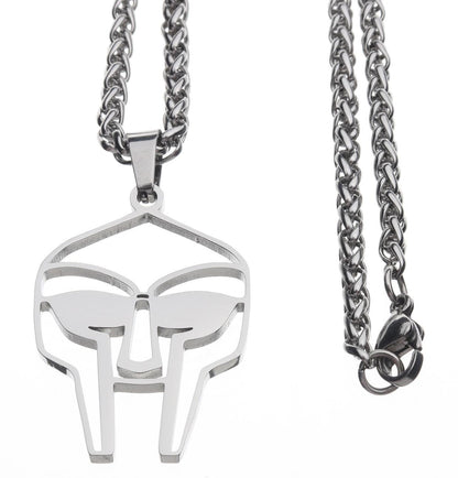 MF Doom Mask Necklace - Keystreetwear