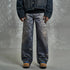 Distressed Graffiti Jeans