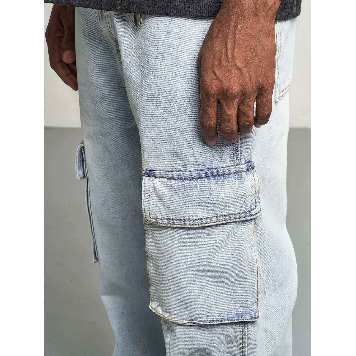 Multipocket Casual Jeans