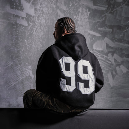 &quot;MT99&quot; Toxic Embroidered Cardigan Hoodie