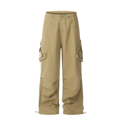 Multi Pocket Drawstring Pants