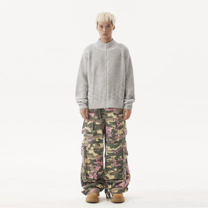 &quot;ROSE&quot; Pink Camo Trousers